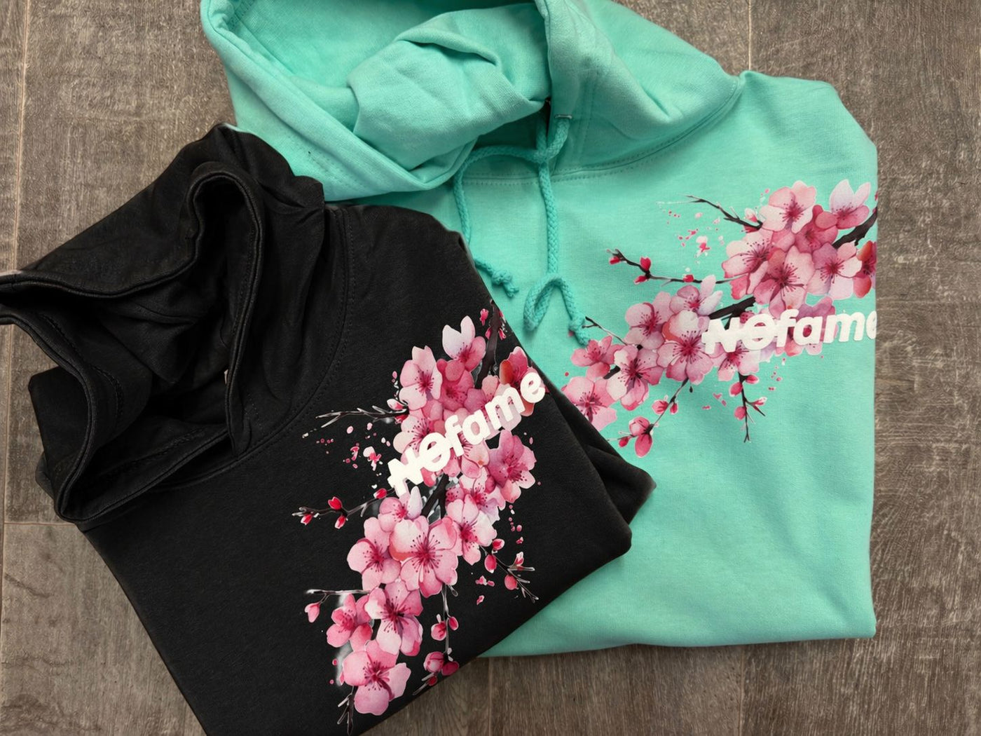 No Fame Cherry Blossom Hoodie
